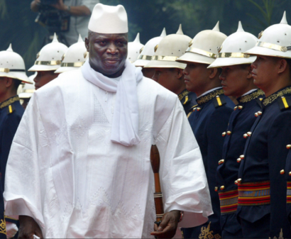 Yahya Jammeh est le dernier specimen d'une espèce en voie d'éradication, celle des despotes, dans une Afrique occidentale largement convertie à la démocratie élective. Photo:DR