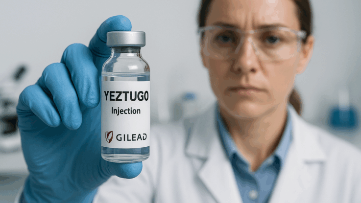 L'agence américaine du médicament a donné son feu vert ce mercredi 18 juin au lenacapavir, commercialisé sous le nom Yeztugo par le laboratoire Gilead Sciences.