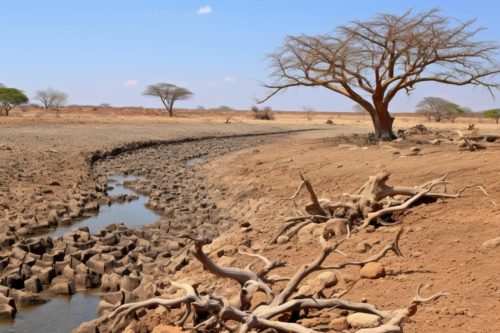 Tandis que l'Afrique brûle sous les effets du changement climatique qu'elle n'a pas causé, les financements pour son adaptation s'amenuisent au profit d'une course aux armements mondiale sans précédent depuis la guerre froide.
